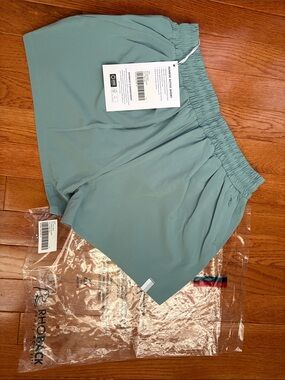 Rhoback Women's Athletic Shorts in Sage Blue-Green